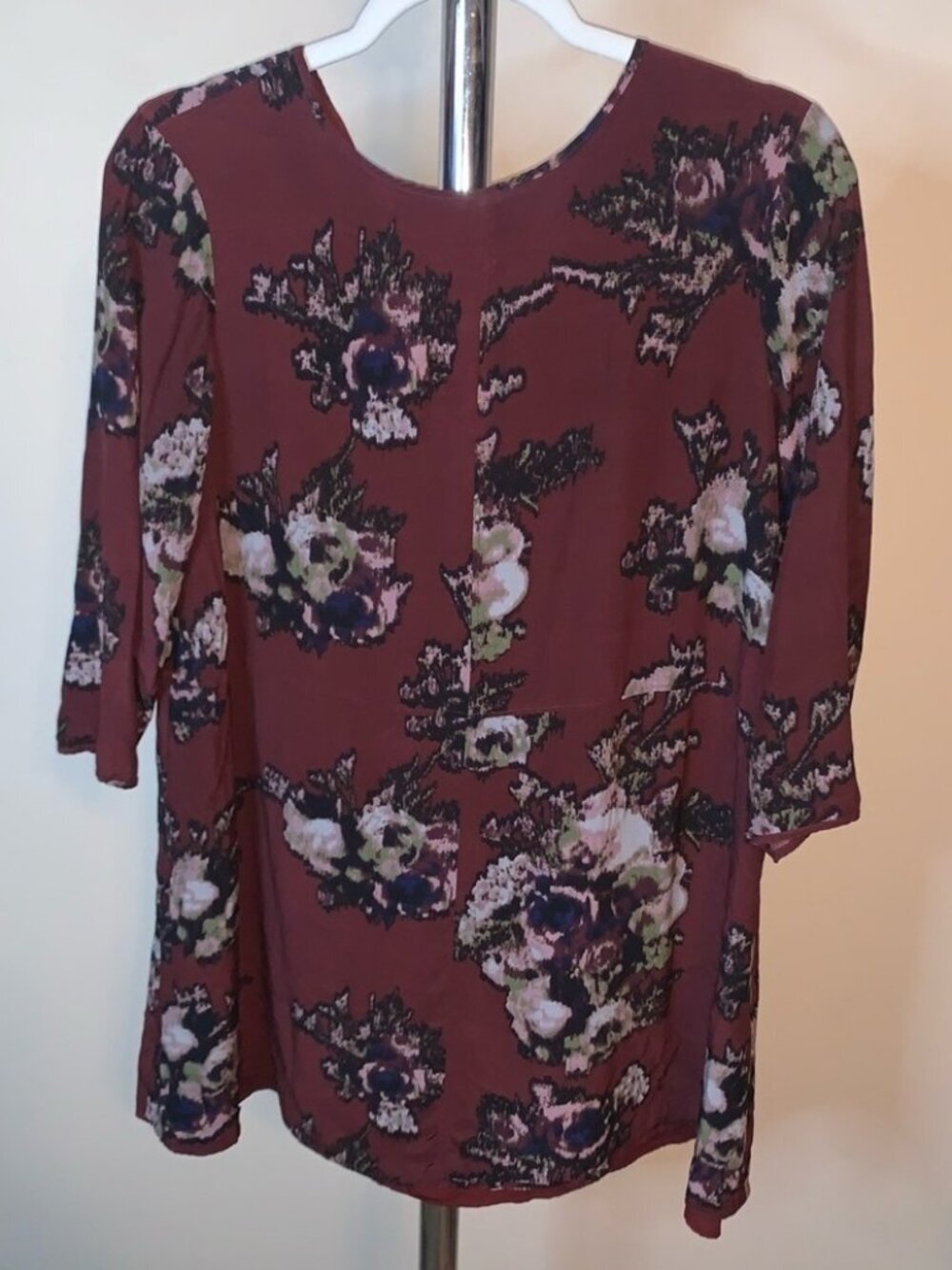 Wilfred Viscose Burgundy Dress